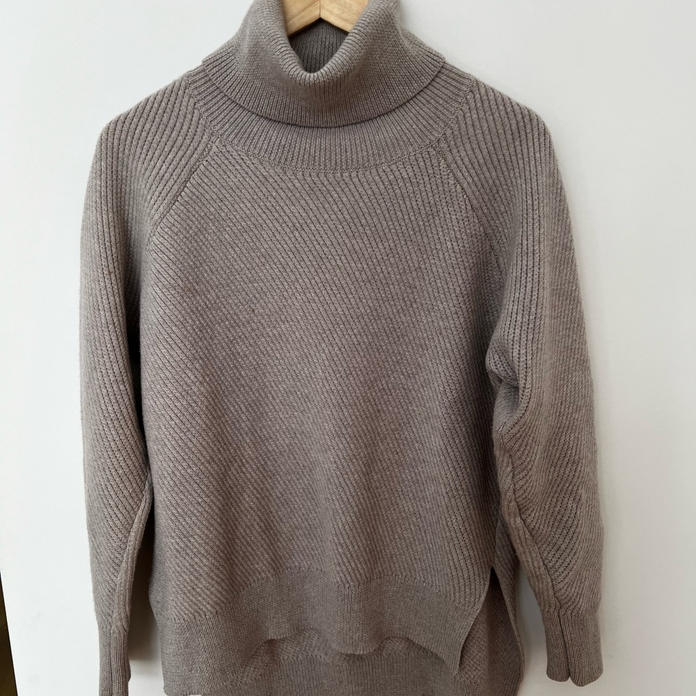 Aritzia Wilfred Free 100% Wool Turtleneck Sweater